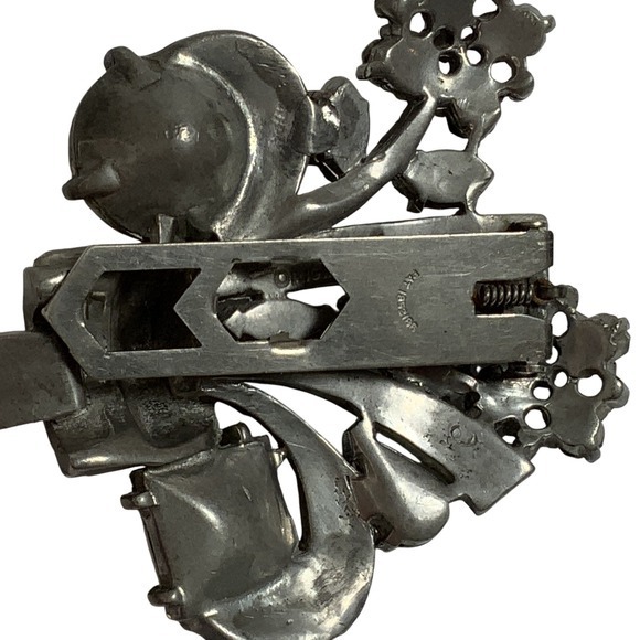 Eisenberg Original Bouquet Rhinestone Dress Clip - Picture 11 of 11